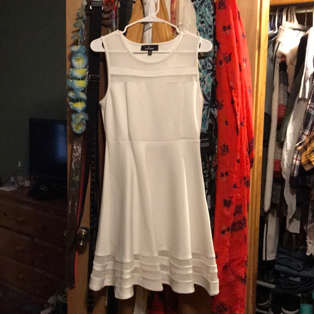 Lulas White Bridal Shower dress